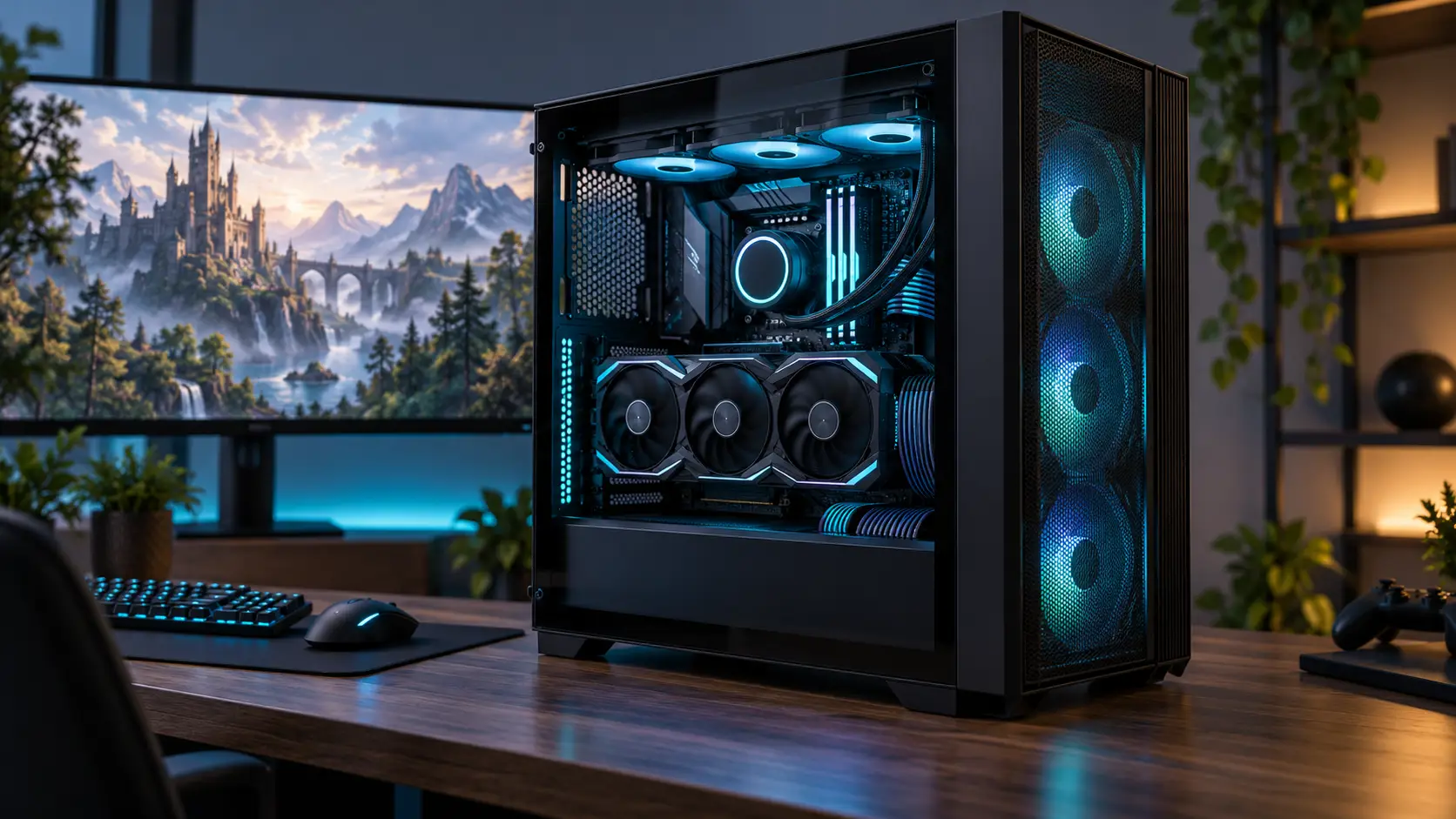 Three Gaming PC Builds: Exact Parts, Monitors and Full Setup Costs